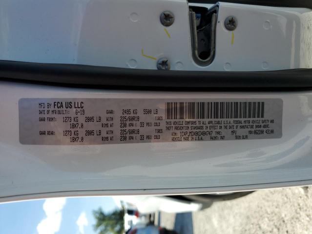 2019 JEEP CHEROKEE L 1C4PJMDX8KD484747