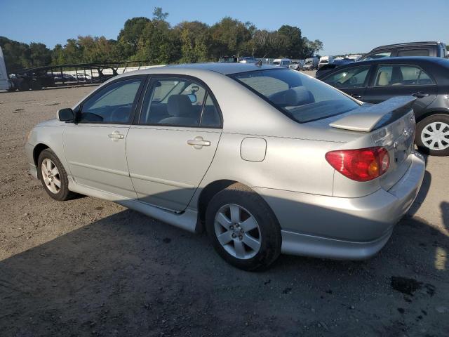 TOYOTA COROLLA CE 2003 silver sedan 4d gas 2T1BR32E73C029658 photo #3