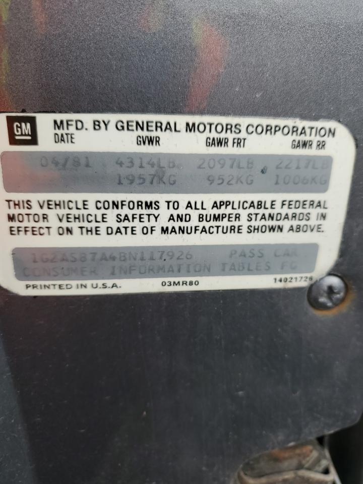 Lot #3261287905 1981 PONTIAC FIREBIRD