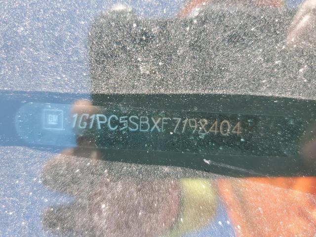 2015 CHEVROLET CRUZE LT 1G1PC5SBXF7198404