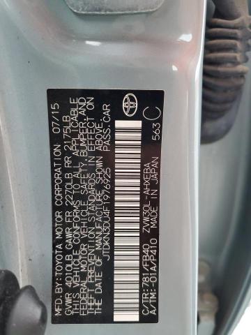 2015 TOYOTA PRIUS JTDKN3DU4F1976925