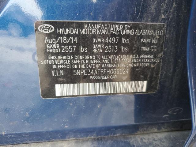 2015 HYUNDAI SONATA SPORT 5NPE34AF8FH066024