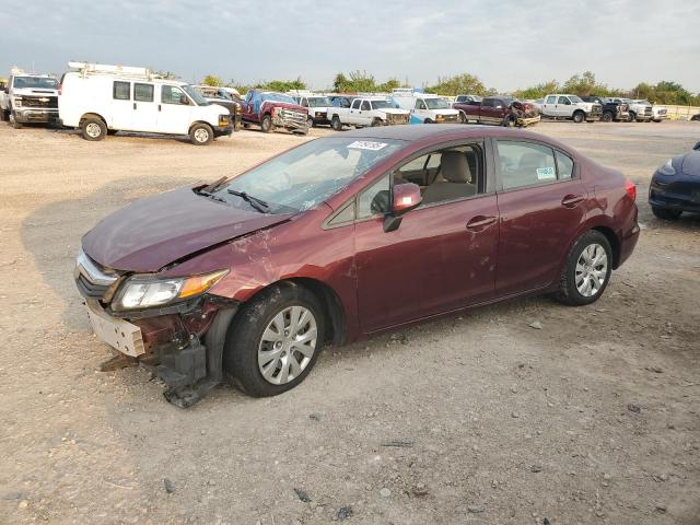 Global Auto Auctions: 2012 HONDA CIVIC LX