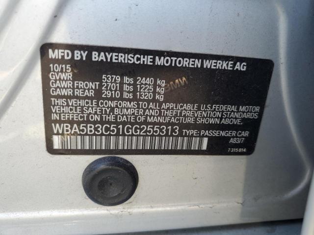 2016 BMW 535 XI WBA5B3C51GG255313
