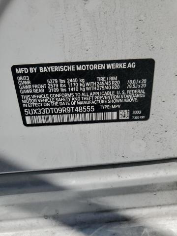 2024 BMW X4 XDRIVE3 5UX33DT09R9T48555