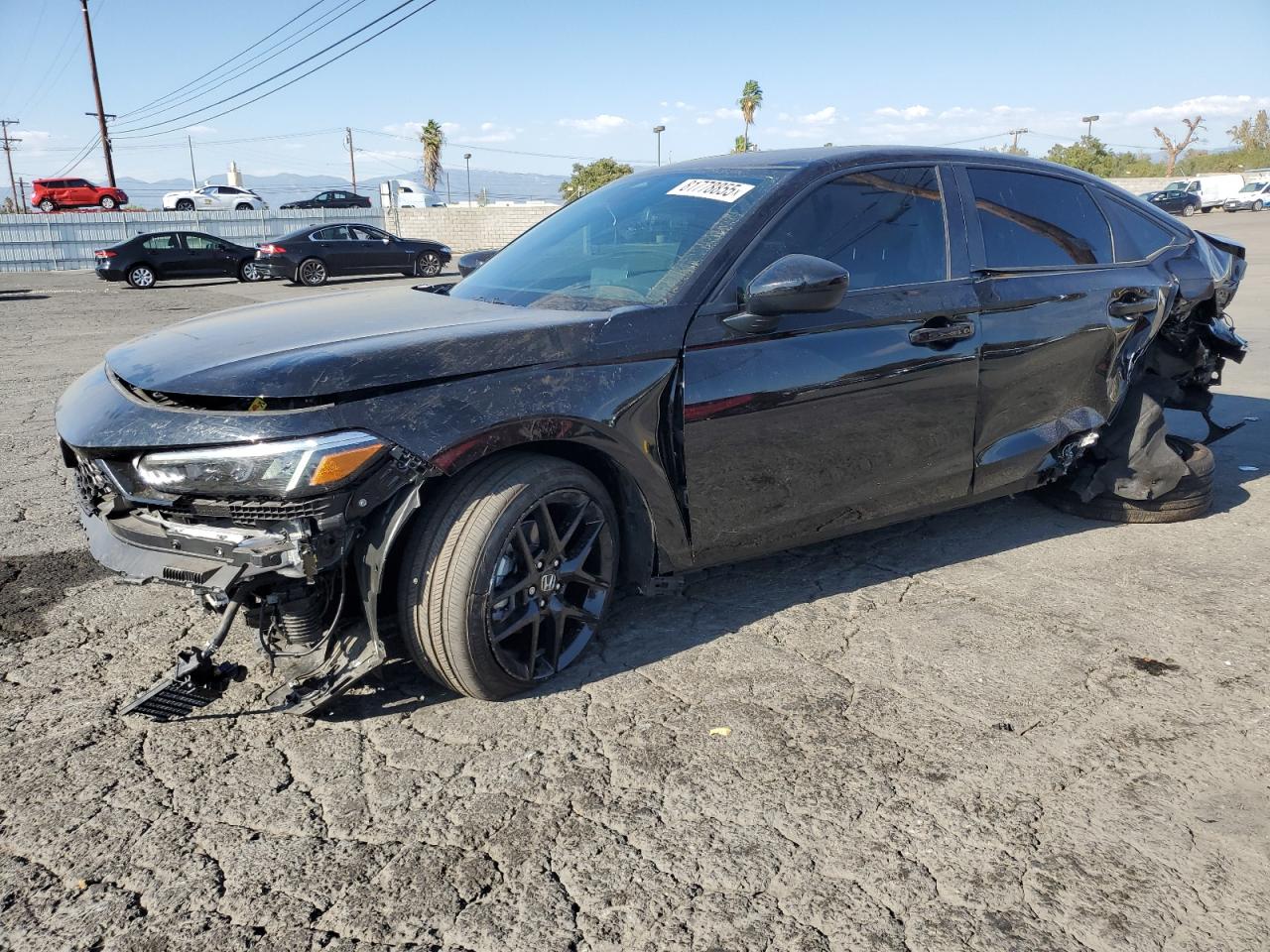 Lot #3297034506 2025 HONDA CIVIC SPORT