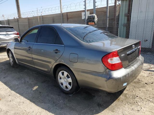 TOYOTA CAMRY LE 2004 gray  gas JTDBE32K140281516 photo #3