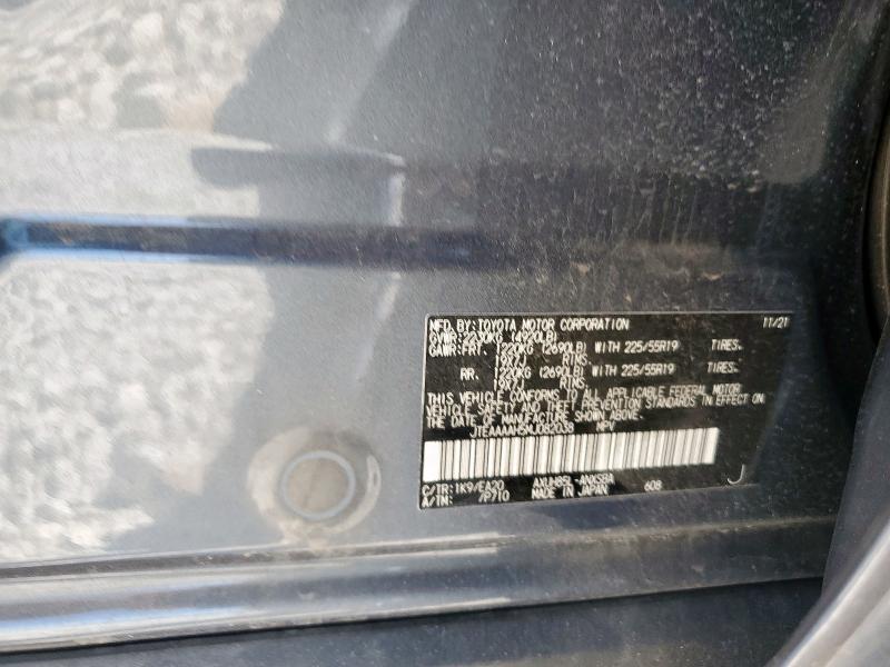 2021 TOYOTA VENZA LIMI JTEAAAAH5MJ082038