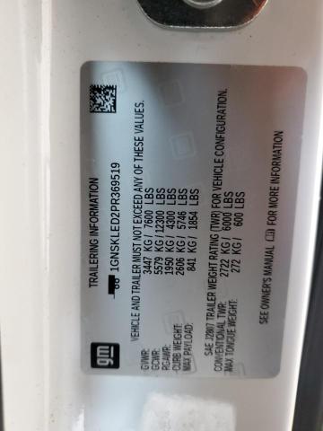 2023 CHEVROLET TAHOE K1500 1GNSKLED2PR369519