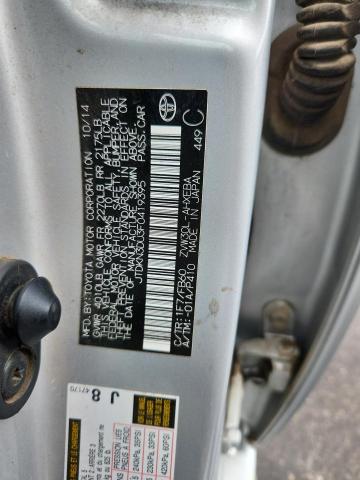 2015 TOYOTA PRIUS - JTDKN3DU3F0419395