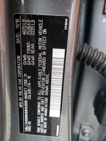 2017 VOLVO S60 PREMIER #3293519543