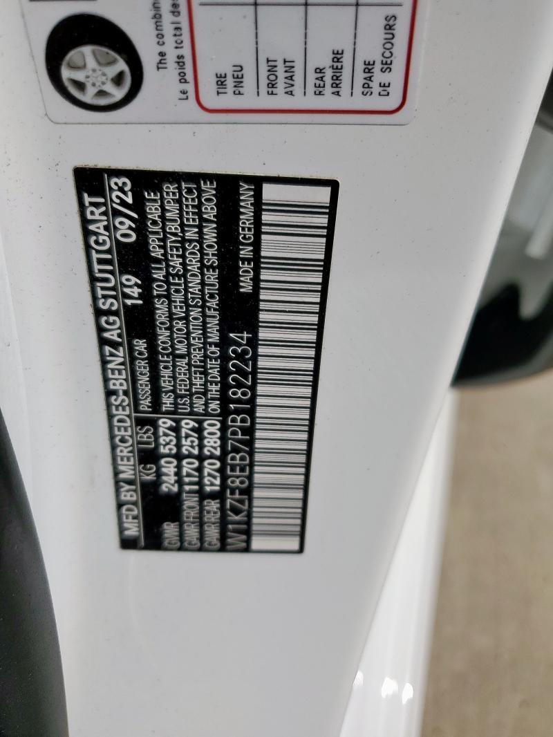 2023 MERCEDES-BENZ E 350 4MAT - W1KZF8EB7PB182234