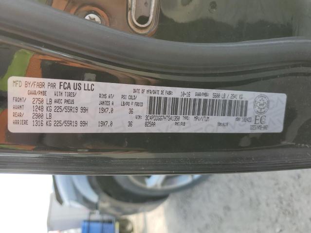 2017 DODGE JOURNEY CR - 3C4PDDGG7HT541350