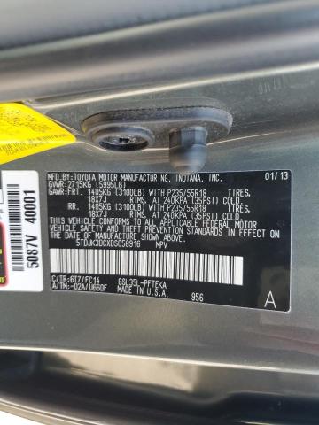 2013 TOYOTA SIENNA LE - 5TDJK3DCXDS058916