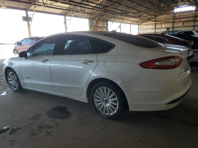 FORD FUSION SE 2014 white  hybrid engine 3FA6P0LU4ER268468 photo #3