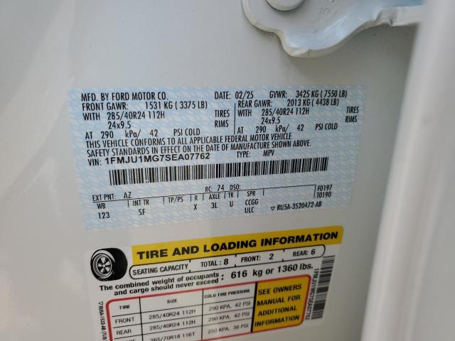 2025 FORD EXPEDITION PLATINUM 1FMJU1MG7SEA07762