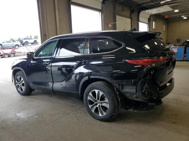 2022 TOYOTA HIGHLANDER HYBRID XLE 5TDGBRCH3NS548268