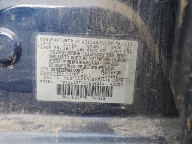 2019 NISSAN VERSA NOTE 3N1CE2CP9KL358015