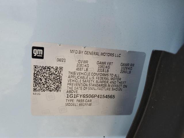 2023 CHEVROLET BOLT EUV LT 1G1FY6S06P4154565