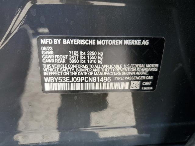 2023 BMW I7 XDRIVE60 WBY53EJ09PCN81496