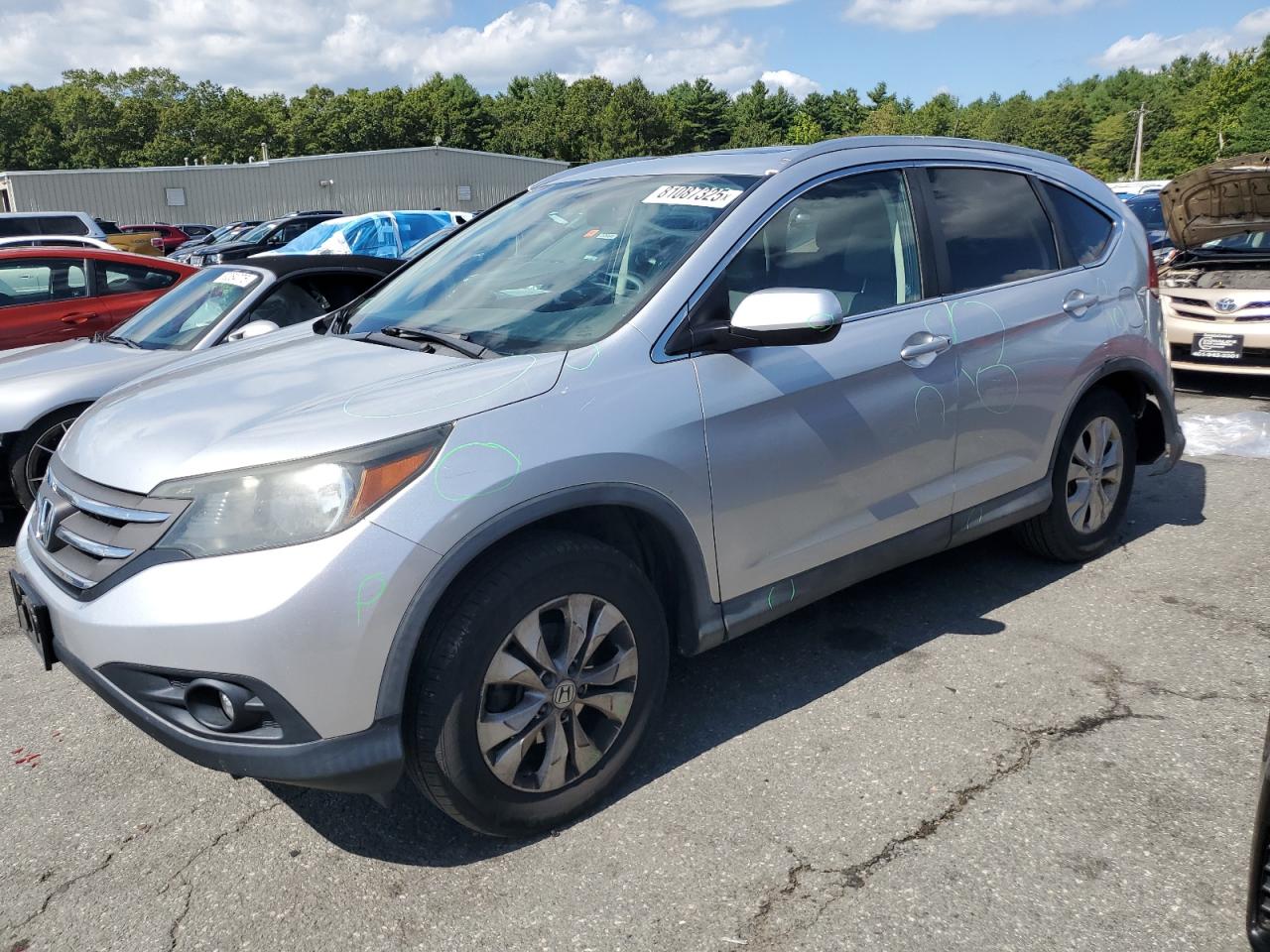Lot #3265273996 2013 HONDA CR-V EXL