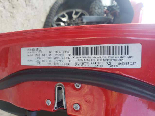 2018 RAM 1500 REBEL 1C6RR7YT9JS161674