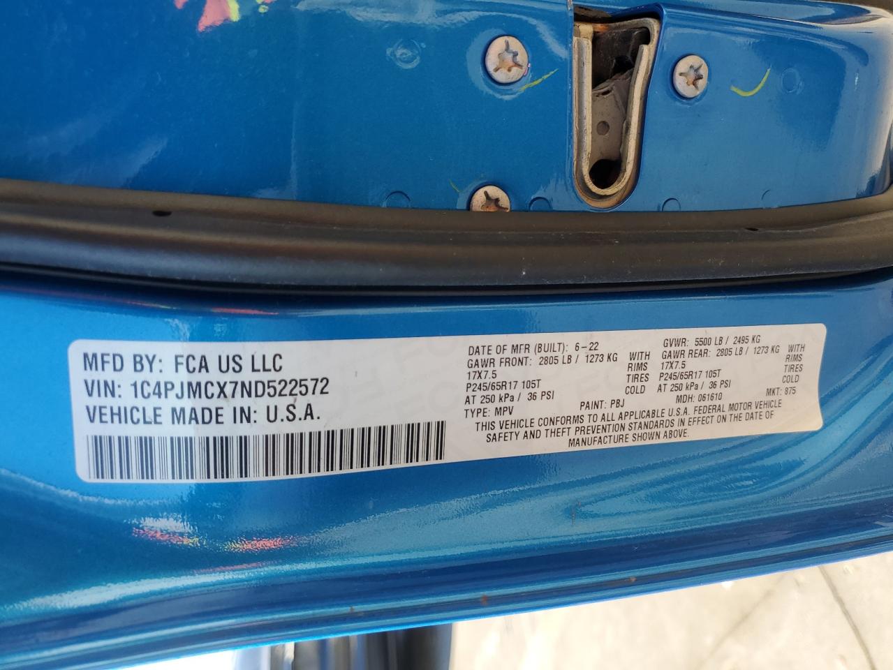 JEEP GRAND CHEROKEE LATITUDE