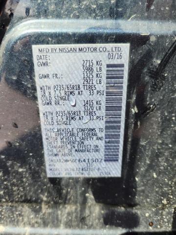 2016 NISSAN PATHFINDER - 5N1AR2MM6GC641502