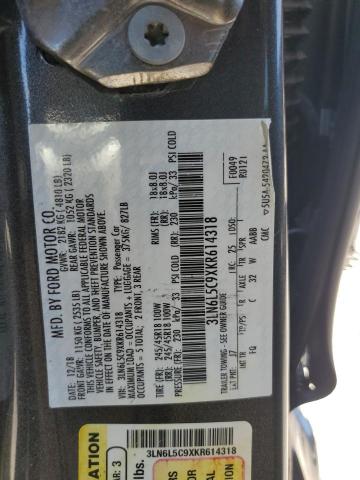 2019 LINCOLN MKZ RESERV 3LN6L5C9XKR614318