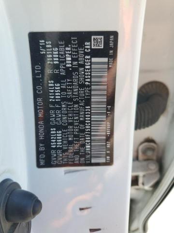 2017 HONDA ACCORD TOURING HYBRID #3316038216