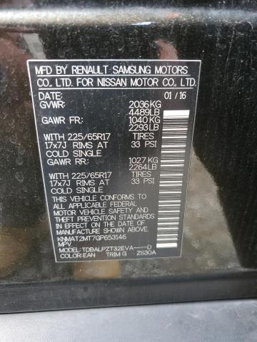 2016 NISSAN ROGUE S KNMAT2MT7GP653146