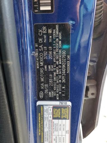 2019 KIA FORTE FE 3KPF24AD9KE027690