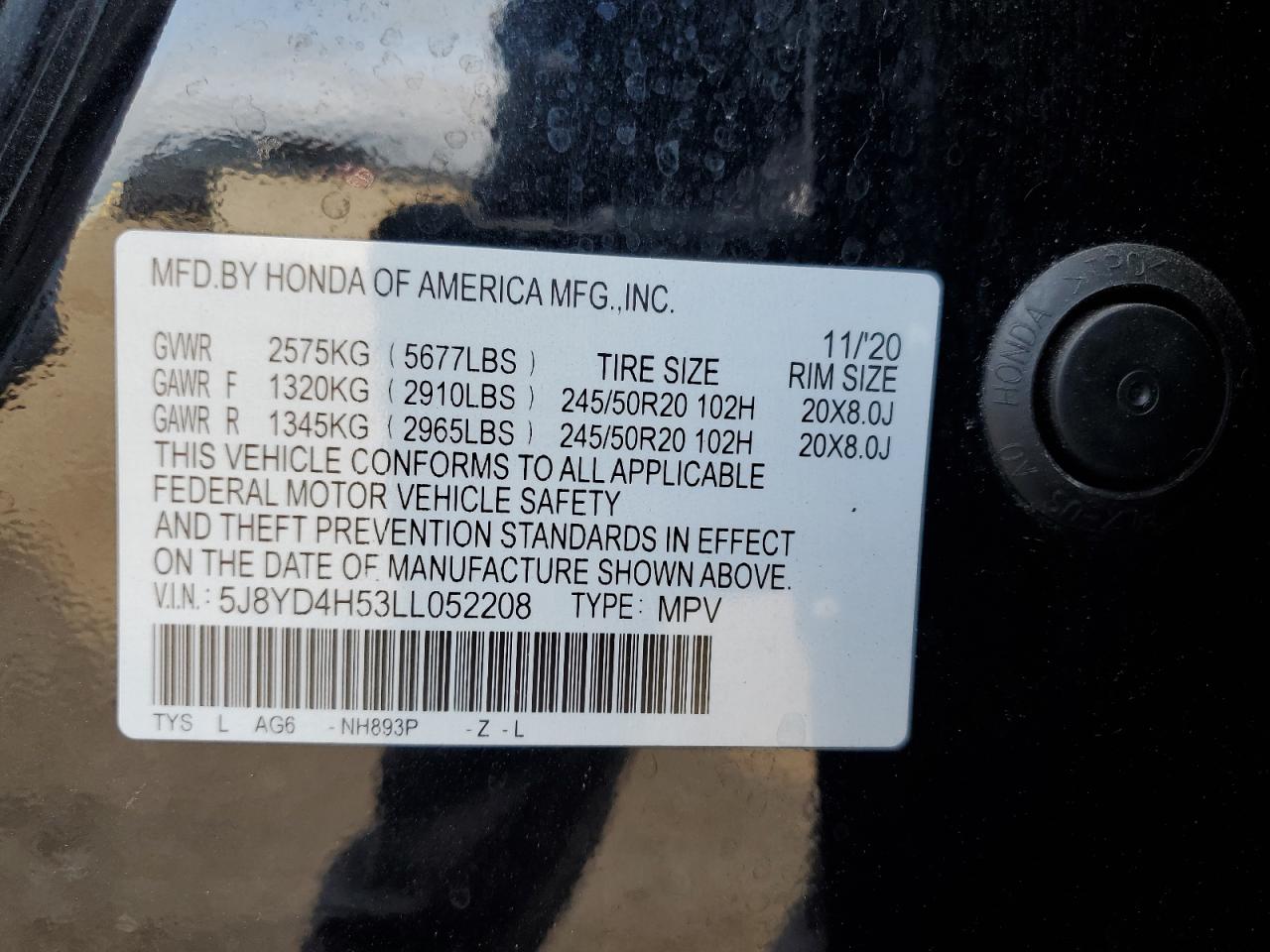 ACURA MDX TECHNOLOGY