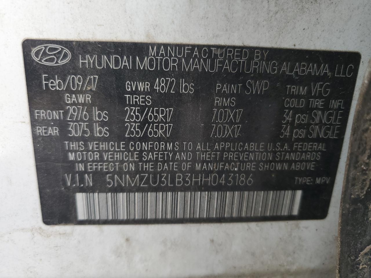 HYUNDAI SANTA FE SPORT