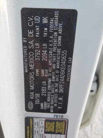 2019 KIA FORTE FE - 3KPF24AD6KE040655