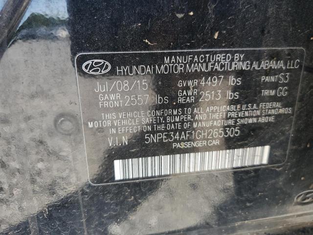 2016 HYUNDAI SONATA SPORT #3292417572