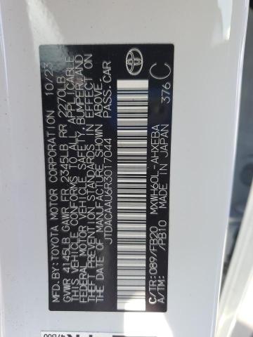 2024 TOYOTA PRIUS LE JTDACAAU6R3017044
