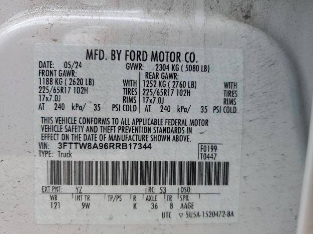 2024 FORD MAVERICK X 3FTTW8A96RRB17344