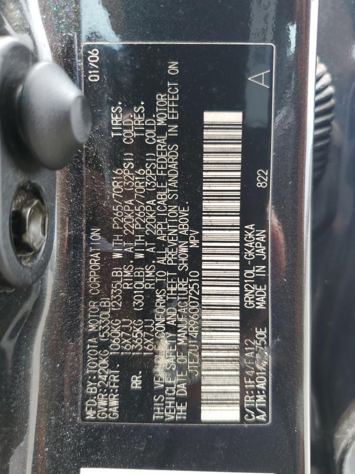 Lot #3249150617 2006 TOYOTA 4RUNNER SR