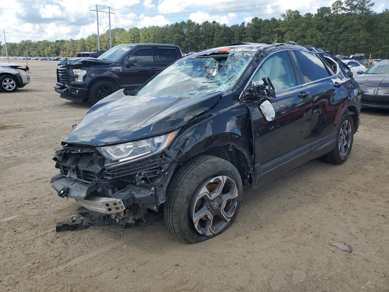 Lot #3298046158 2018 HONDA CR-V EXL