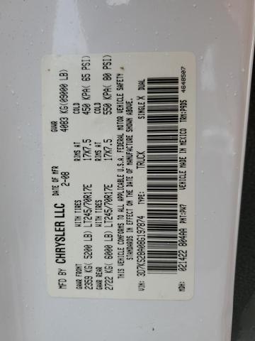 2008 DODGE RAM 2500 S #3273788350