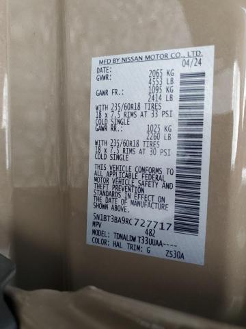 2024 NISSAN ROGUE SV #3301858983