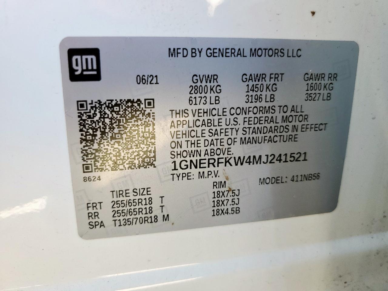 CHEVROLET TRAVERSE LS