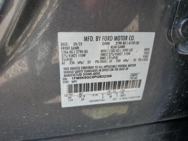 2023 FORD EXPLORER ST - 1FM5K8GC8PGB32306