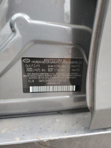 2012 HYUNDAI SONATA GLS #3296883873