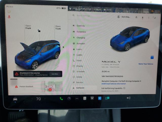 2024 TESLA MODEL Y - 7SAYGDEE7RF062510