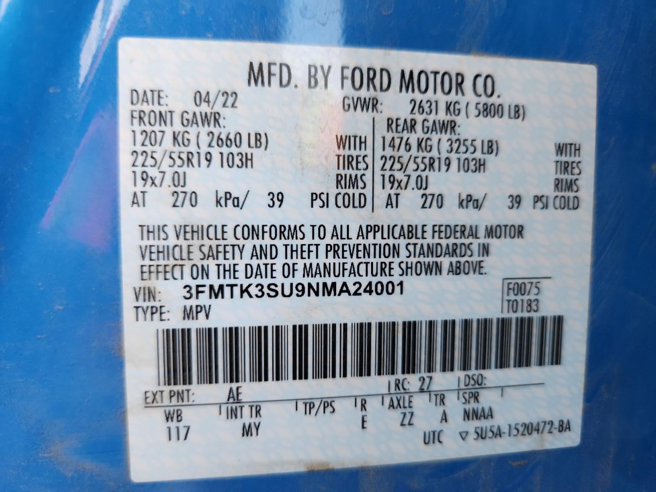 FORD MUSTANG PREMIUM