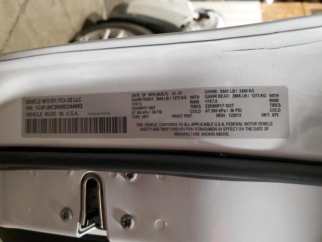 2021 JEEP CHEROKEE L #3296636013