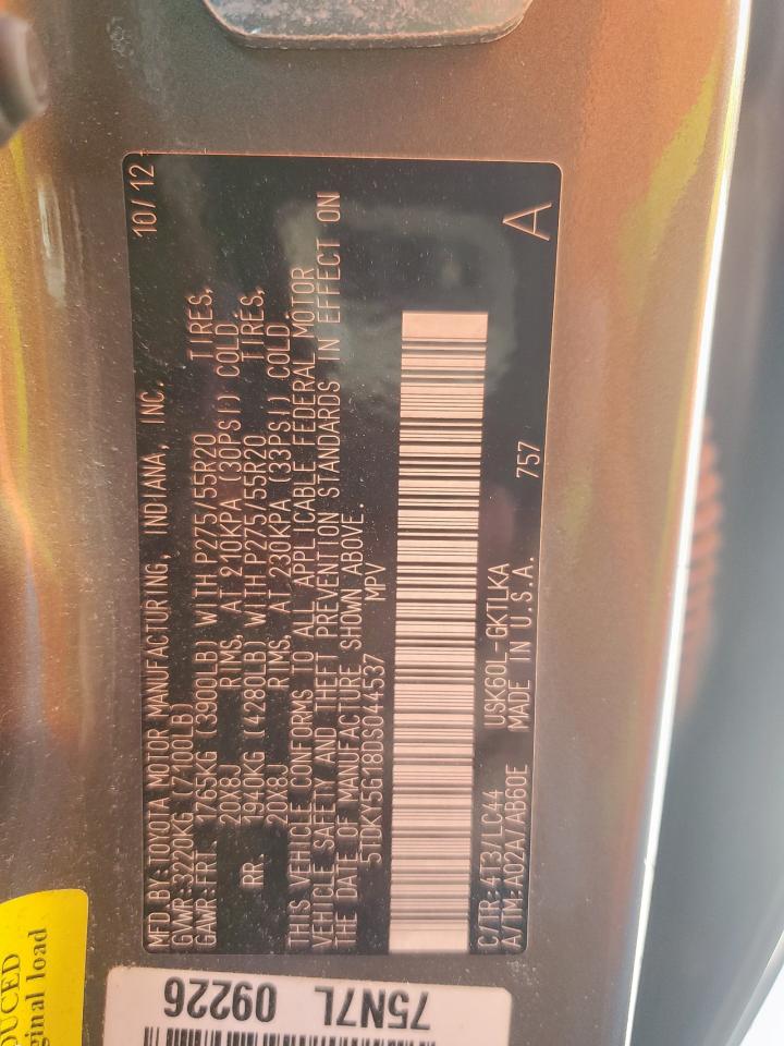 TOYOTA SEQUOIA LIMITED