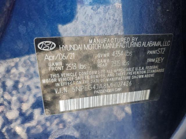 2021 HYUNDAI SONATA SE 5NPEG4JA8MH127426